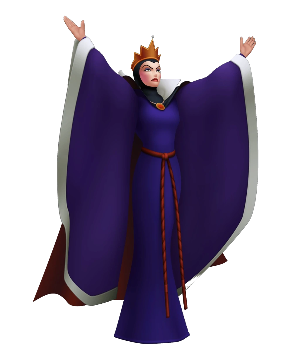 image of the evil queen from Snow White